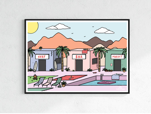 Mango House Print
