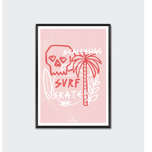Pink Tide Print